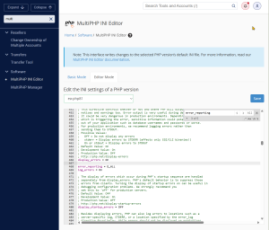 How to Enable PHP Error Reporting on WHMCS