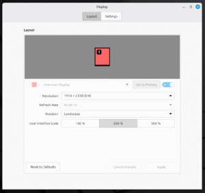How to Set a Default Scaling Factor on Linux Mint