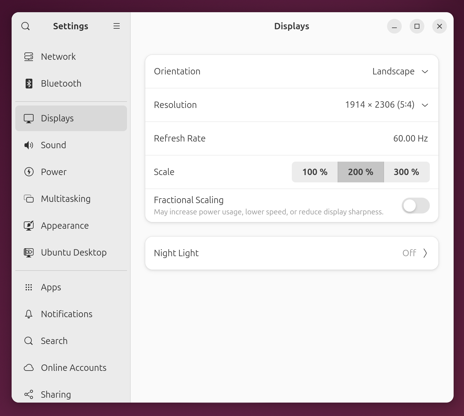 How to Set a Default Scaling Factor on Ubuntu Desktop